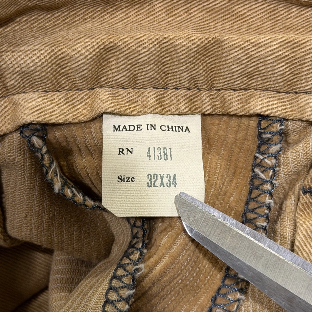 RRL Ralph Lauren Field Patchwork Corduroy Trouser Pants - Picture 11 of 13